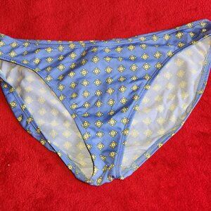SZ 12 Women's Blue Bikini Bottom Bathing Suit Beach Swimsuit Swimming Nautica